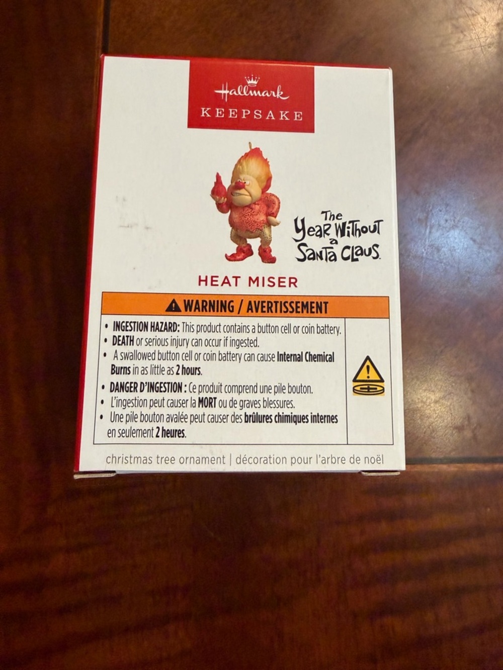 Hallmark Heat Miser Ornament - Red, Orange